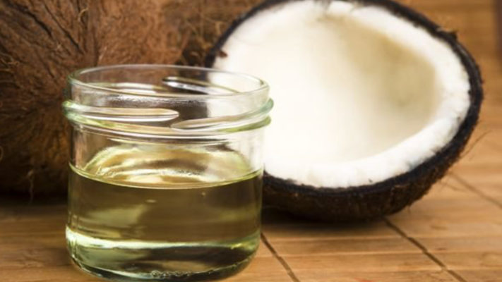 Using Coconut oil and salt water